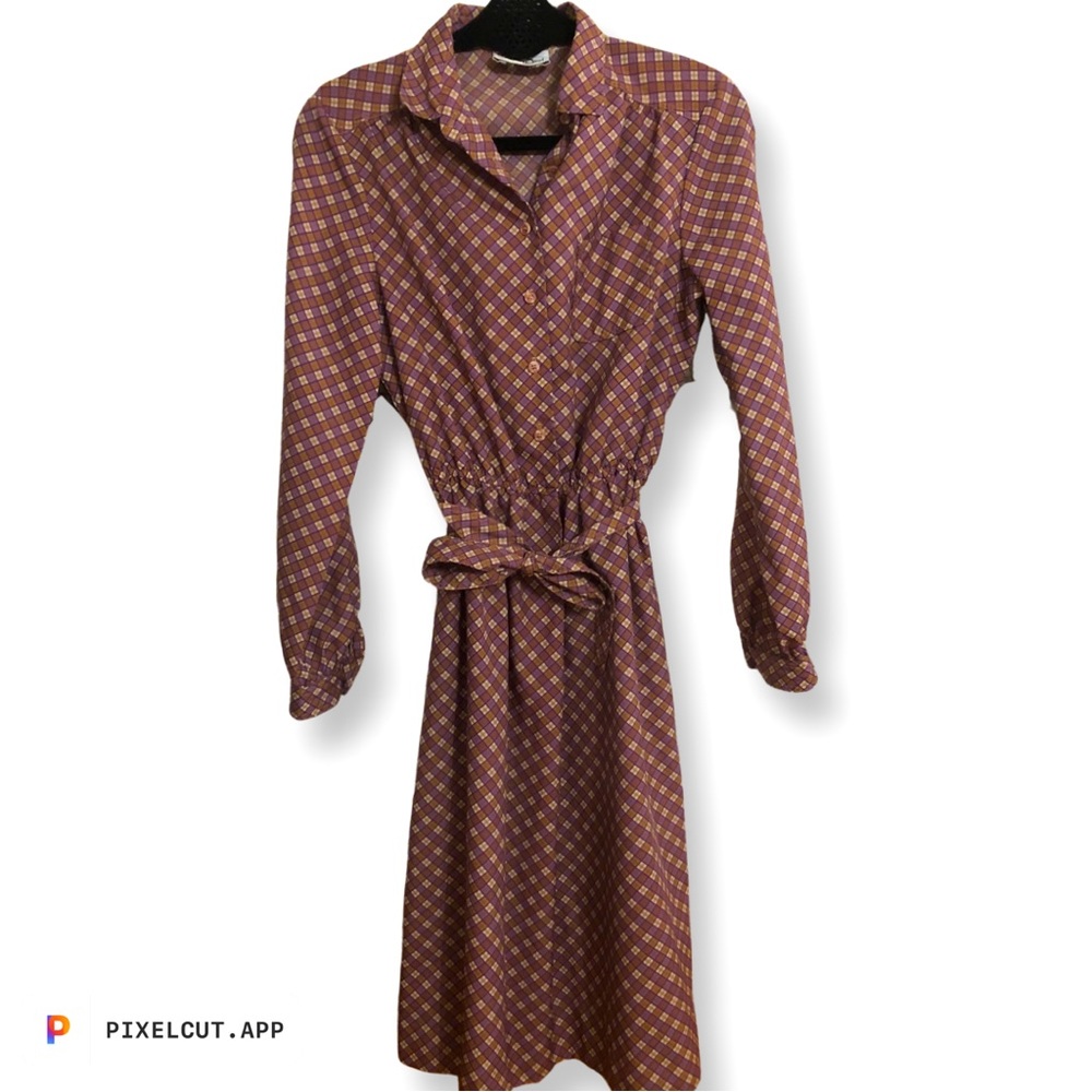 Vintage Schrader Sport Button Up Dress